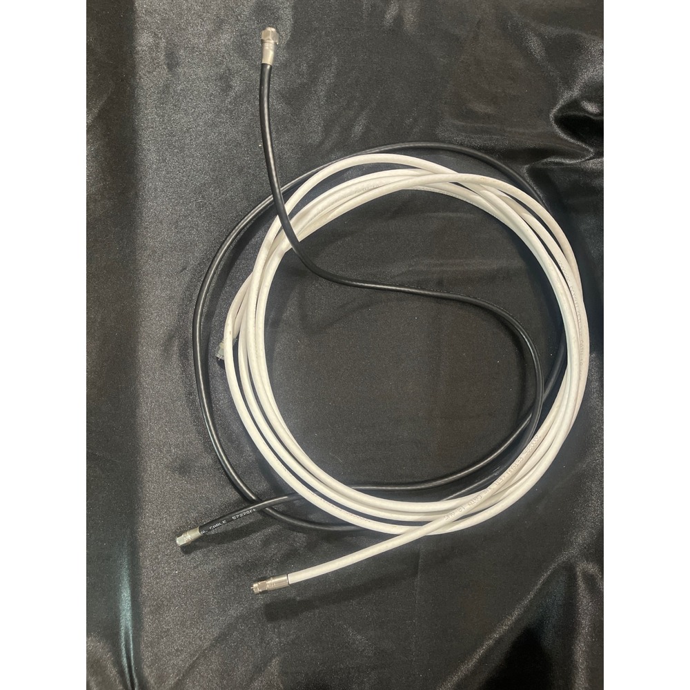 RG6 Coaxial Cable Lot Black and White F-Type Connector TV‎ Satellite Internet